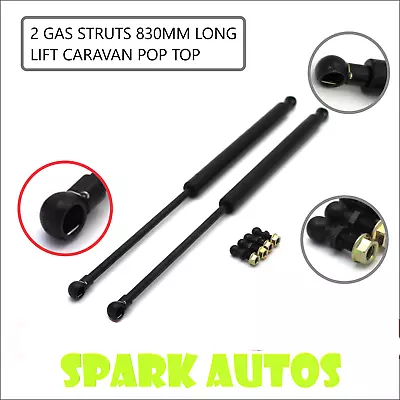 Gas Strut Pair - Caravan Pop Top 830mm X 435N Jayco Coromal Windsor Match 8671ZR • $68.52