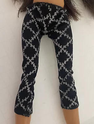 Monster High Killer Style Classroom Frankie Stein Doll Pants Black Leggings • $7.59