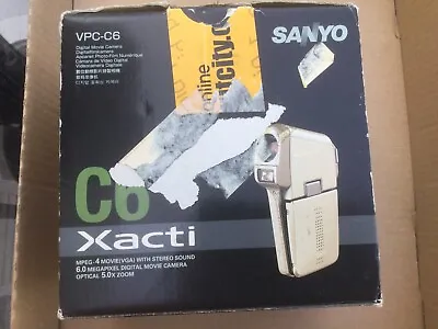 Sanyo Xacti VPC-C6 6MP MPEG4 Digital Camcorder • $450
