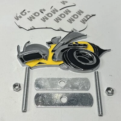 $19.95 • Buy NEW Fit SUPER BEE GRILL BADGE Grille Badge Emblem ALLOY Super Bee