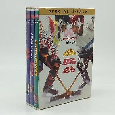 The Mighty Ducks DVD Box Set (DVD 2002) • $12.32