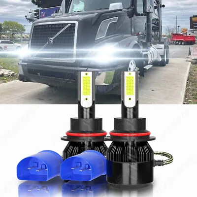 9007 Truck LED Headlight Bulb For 1998-1999 Volvo VN 2000-2003 VNL 2000-2017 VNM • $17.99