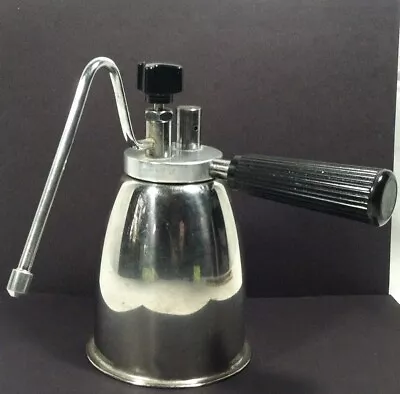 Vtg Stovetop Stainless Steel Cappuccino Espresso Milk Frother Steamer Italian? • $44.44