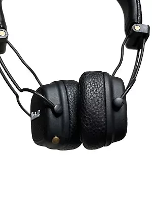 Marshall Major IV On-Ear Bluetooth Headphone Black Pristine Condition • $99.99