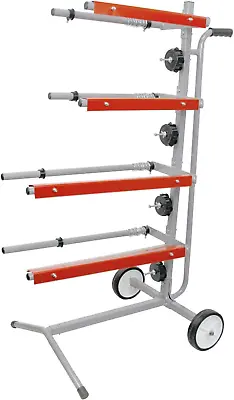 Mobile Tree Style Masking Paper Machine Station Stand Holds Multiple Rolls • $165.37