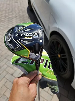 Callaway Epic Flash Sub Zero 9° Driver W/ Aldila 60 Stiff. 46  W/ Headcover ☆☆☆☆ • $79.71