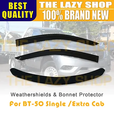 Bonnet Protector Weathershields For BT-50 Single / Extra Cab 11-20 2pcs #B • $140