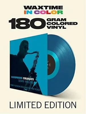 $18.01 • Buy Sonny Rollins - Saxophone Colossus [New Vinyl LP] Blue, Colored Vinyl, 180 Gram,
