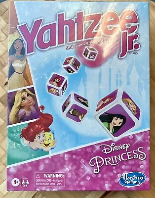 Disney Princess Edition Yahtzee Jr Game Sealed-Ariel Tianna Mulan New • $7.50