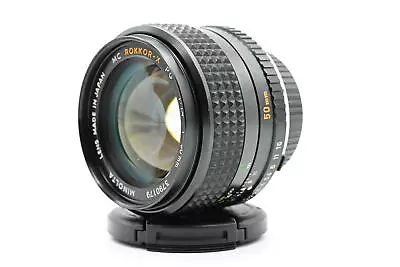 Minolta MC 50mm F1.4 Rokkor-X PG Lens #179 • $76.65