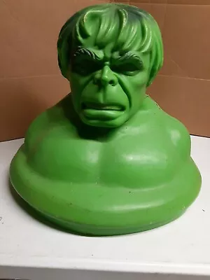 The INCREDIBLE HULK Marvel Super Hero Toy Box  TOP ONLY  RARE Blow Mold Awesome • $119