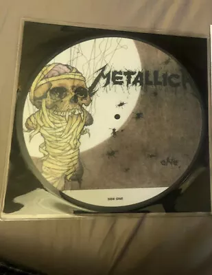 Metallica One Single 10” LP Picture Disc / And Justice For All Licensed 2018 • $110