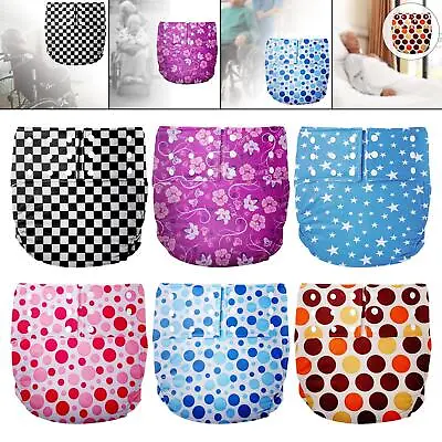 Adult Pocket Nappy Cover For Incontinence Washable Easy To Dry Breathable Pants • £9.84