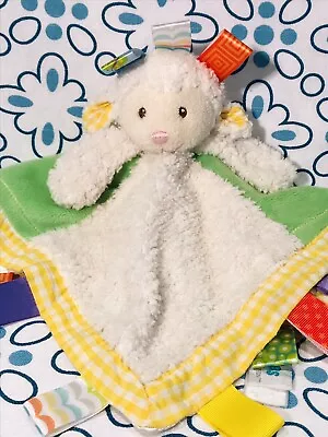 Easter TAGGIES Mary Meyer Lamb Sheep Lovey Blanket Plush Soft Baby Toy Animal  • $7.95