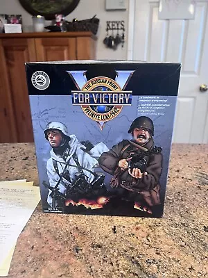 Three-Sixty Pacific Computer Wargame V For Victory - Utah Beach VG IBM PC • $14.95