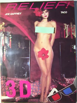 RELIEF! By Joe Gaffney 3D Photography TACO BERLIN 1982 Fashion GLAMOUR 1980s • £22.50