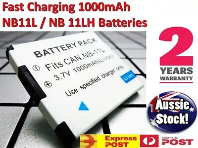 New NB11LH NB-11L Battery For Canon Digital IXUS 175 180 185 190 OZ  • $14.82