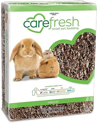£29.99 • Buy Carefresh Natural 60 Litre Bedding - Small Animal/Rabbit Reptile Paper Bedding