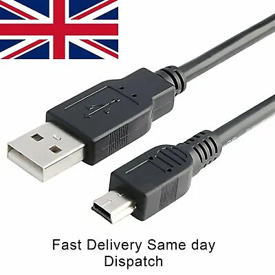 USB Charger Charging Cord Cable For Navman MiVue 580 560 530 338 358 388 • £3.49