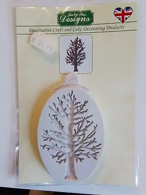 Tree Silicone Mould For Sugar Craft Fondant Cake Decorating Baking Etc • £8.99