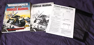 Warhammer 40k Vehicle Manual Rogue Trader 1st Edition Complete Rule Book • £99.99