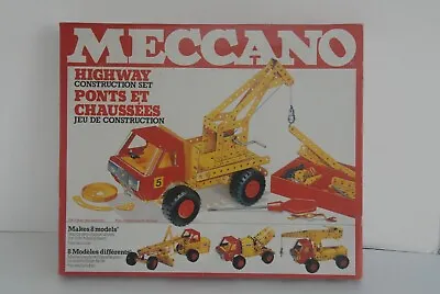 Vintage MECCANO 1978 Highway Multikit.100% PARTS COMPLETE Manual & Stickers RARE • £35