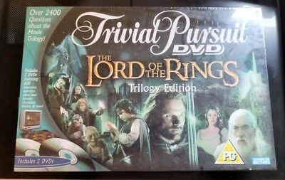 £29.99 • Buy The Lord Of The Rings Triology Edition Trivial Pursuit DVD New Sealed FREE UK PP