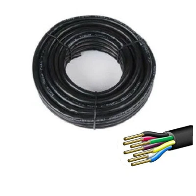 $229.95 • Buy 100M 7 Core Wire Cable Trailer Cable Automotive Boat Caravan Truck Coil V90 PVC