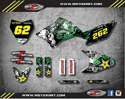 Kawasaki KLX 110 2010 - 2023 Full Custom Graphic  Kit - GRAFFITI STYLE Decals • $128.66