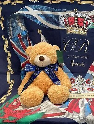 £37.50 • Buy Harrods 2023 King Charles Coronation Bear - Brand New With Tag!