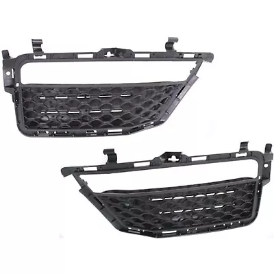 Bumper Grille For 2010-2013 Mercedes Benz E63 AMG Set Of 2 Left & Right Plastic • $27.77