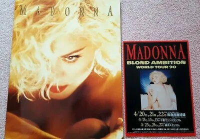 MADONNA - Blond Ambition Japan Tour '90 Tour Program BOOK + Flyer  : Very Rare • £71.87