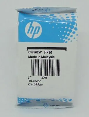 Original Genuine OEM HP 61 Tri Color Ink Cartridge For Deskjet Officejet Printer • $32.50