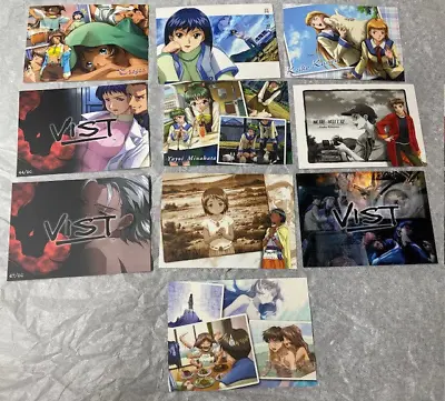 Vist Anime/Game Trading Card Set Of 10 Original C's Ware • $14.95