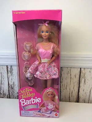 1995 My First Tea Party Barbie - 14592 - Original Box Unopened • $23.99