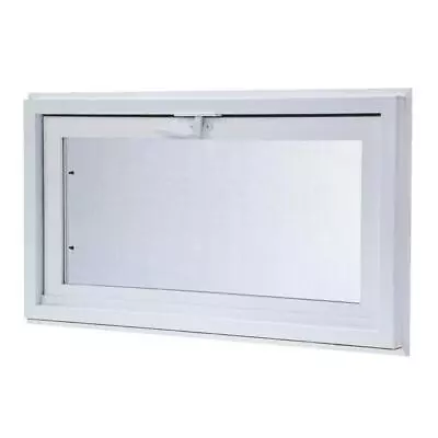 TAFCO WINDOWS Insulated Screen Window 31.75  X 13.75  Glass Hopper Vinyl White • $106.14