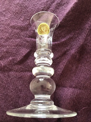 £5 • Buy Royal Scot Crystal Arts And Crafts Collection Candlestick / Holder