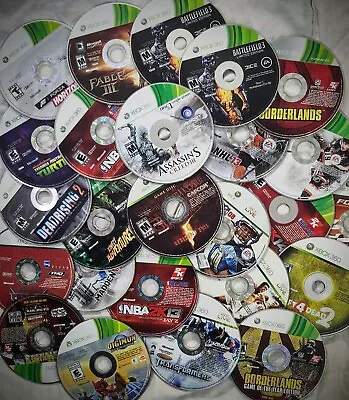 Xbox 360 Games Bundle Lot Pick And Choose Buyers Choice. Deals Loose Disk Only • $5.50