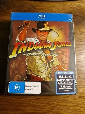 Indiana Jones - Complete Blu-ray Collection | Boxset (Blu-ray 2012) Brand New  • $29.99