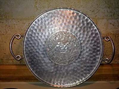 Cromwell Aluminum ￼round Serving Platter • $30