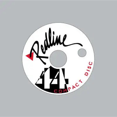 Redline - Compact Disc 80's WHITE Chainwheel Decal - Old School Bmx • $22