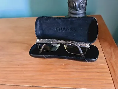 CHANEL Spectacles Glasses With Original Case Unisex Rare Vintage Made In Italy  • £68