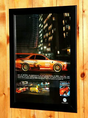 Need For Speed Underground Small Poster / Old Ad Page Framed PS2 Xbox GameCube  • £37.10