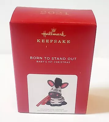 Hallmark Keepsake Ornament 2021 Born To Stand Out Baby's First Christmas NIB • £28.92