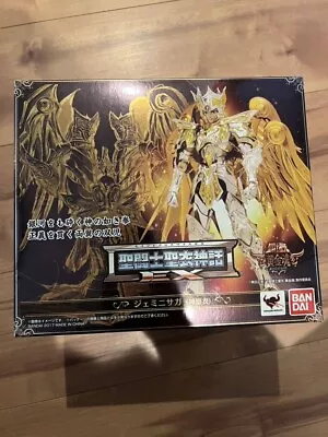 Bandai Saint Seiya Gemini Saga God Cloth Myth EX Soul Of Gold Action Figure New • $398.99