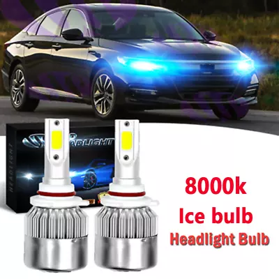 Ice Blue 8K 9005 9145 LED High Beam Headlight Bulbs For HONDA ACCORD 1988-2019 • $15.99