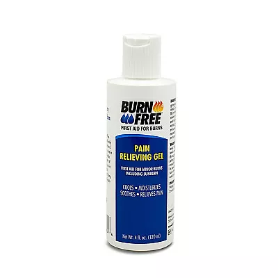 Burn Free Gel 4 Oz Bottle - First Aid Emergency Survival EMS Fire OSHA Kits • $9.93