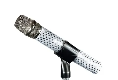 MicFX WHITE SENSATION MICROPHONE SLEEVE / FITS WIRELESS MICROPHONES • $19.99