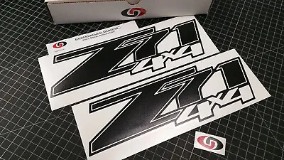 Z71 4X4 Decals (2pk) Truck Bedside Fender Stickers For 2007-2013 Chevy Silverado • $16.95