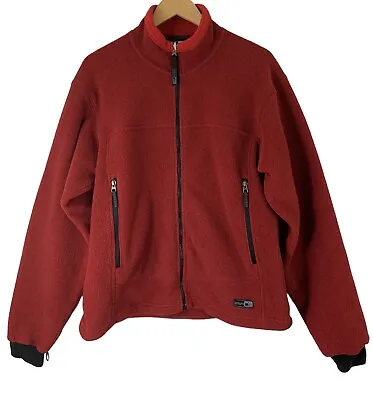 $21.24 • Buy VTG REI Men’s Red Fleece Polartec/Thermal Pro Full Zip Up Jacket Sz-M